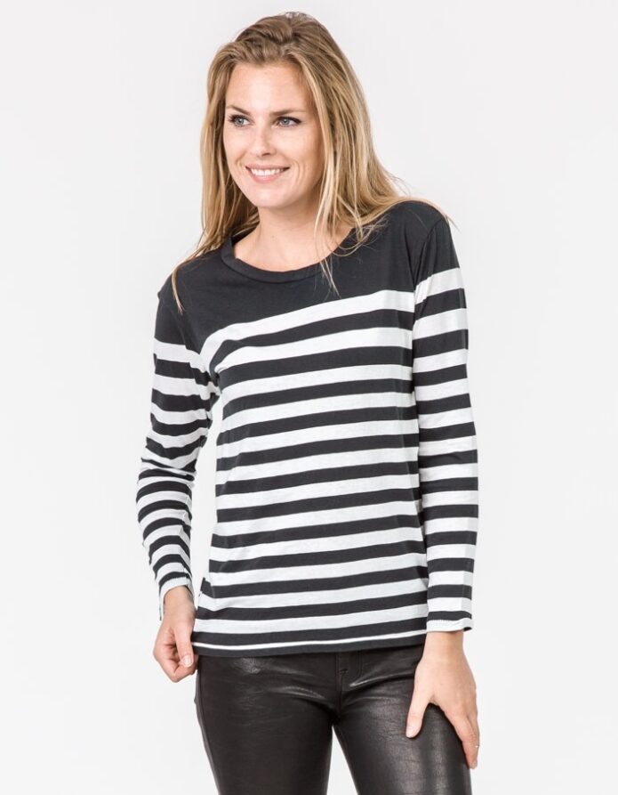 Long Sleeve Striped Tee – Bild 2